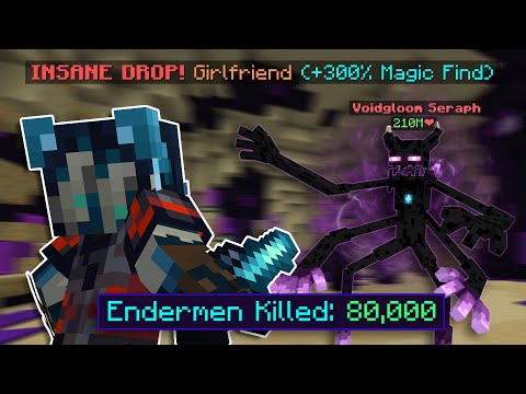 Why I Killed Over 80,000 Endermen in Minecraft | Hypixel Skyblock