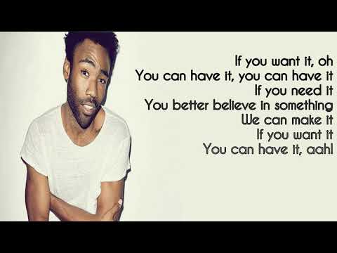 Childish Gambino - Redbone (Lyrics)