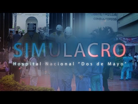 Simulacro Nacional Multipeligro 2023 - Hospital Nacional &quot;Dos de Mayo&quot;, video de YouTube