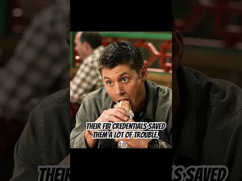 Their FBI credentials saved them a lot of trouble. #movie #shortvideo #supernatural #series #shorts