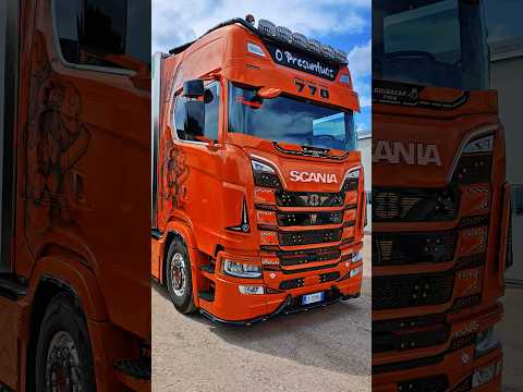 Scania 770S 🏆 "Bianchi Orizzonti" #scania #scaniav8 #vabis #v8 #truck #trucker
