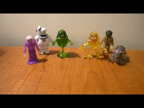 Ghostbusters Minimates Slimer and Washington Square Ghost