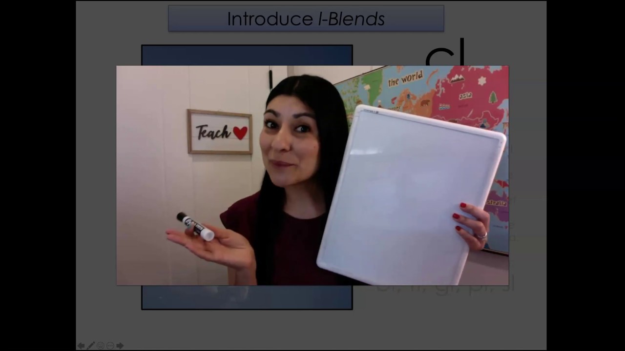 L Blends - Phonics Lesson Day 1