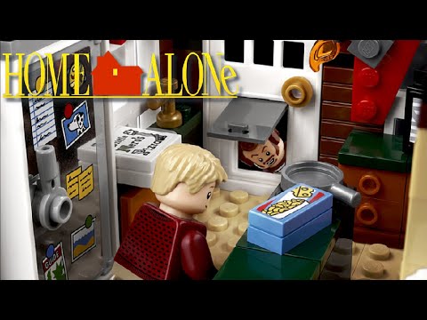 HOME ALONE (The complete house #lego) #speedbuild #stopmotion