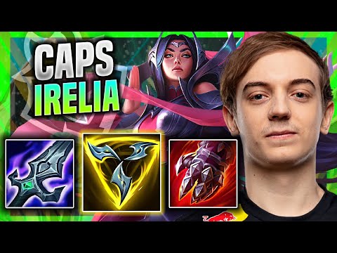 CAPS TRAINING SOME IRELIA! - G2 Caps Plays Irelia MID vs Vladimir! | Season 11
