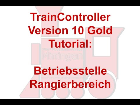 Modellbahn #TrainController Tutorial #85: #Betriebsstelle #Rangierbereich & #Spezialmarkierung