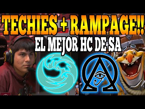 INCREIBLE TECHIES + RAMPAGE!! BEASTCOAST vs OMEGA [GAME 1] BO2 - ESL ONE LOS ANGELES 2020 DOTA 2