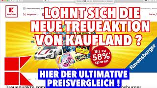 Lohnt sich die neue Ravensburger Treueaktion von Kaufland? Hier der ultimative Preisvergleich!