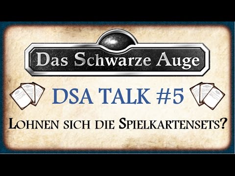 DSA Talk #5 - Sind die Spielkartensets unnötig?! - Meine Meinung