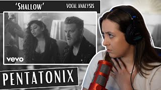 PENTATONIX Shallow | Vocal Coach Reaction (& Analysis) | Jennifer Glatzhofer