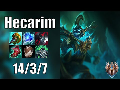 Hecarim vs Elise JUNGLE - Patch 12.19 euw1 CHALLENGER