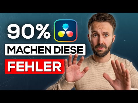 7 Anfängerfehler in DaVinci Resolve – So vermeidest du sie!