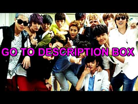 111224 INFINITE & TEEN TOP Christmas Special Stage [description box!]