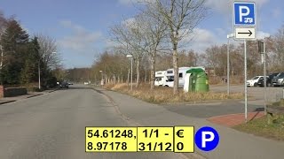 preview picture of video 'Bredstedt Parkplatz - copy GPS unten im Text'