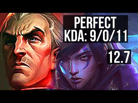SWAIN & Blitz vs APHELIOS & Lulu (ADC) | 9/0/11, Legendary, 600+ games | KR Diamond | 12.7