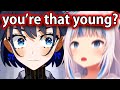 Kronii Realises How Young Gura Is