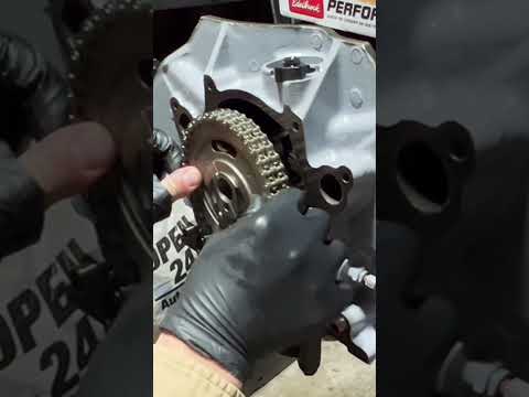 351W rebuild timing chain issues