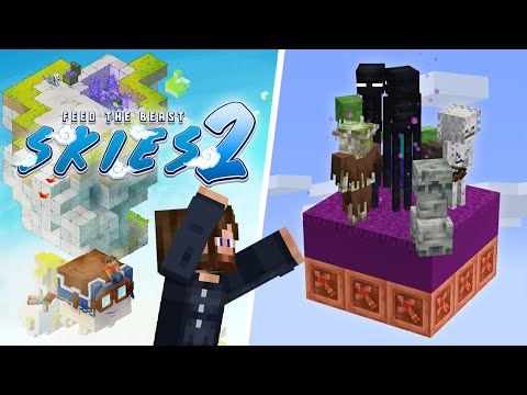 FTB Skies 2 EP11 Is This Mob Farm the BEST in Modded Minecraft