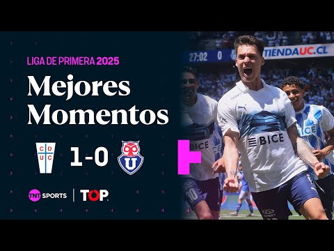 ⚽ Compacto TOP | ⚪🔵 U. Católica 1 - 0 🔵🔴 U. de Chile | Liga de Primera 2025 🏆 - Fecha 25 🗓️