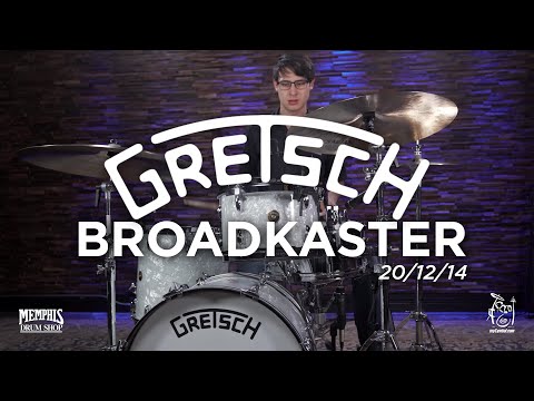 Gretsch USA Broadkaster 20/12/14 3pc - '62 Vintage Marine Nitron (GKNTE403027)