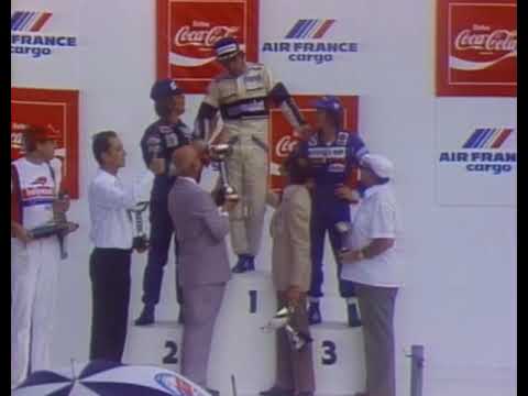 Nelson Piquet Faints After Win - 1982 Brasilien Grand Prix