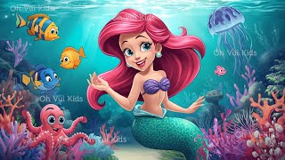 🧜‍♀️ Học Từ Vựng Tiếng Anh Cùng Nàng Tiên Cá | Learn English with Mermaid | Oh Vui Kids 🐠✨