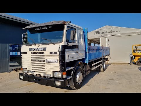 SCANIA R 112 320 - 1986 - MANUAL -  INTERCOOLER - PERFECT CONDITION