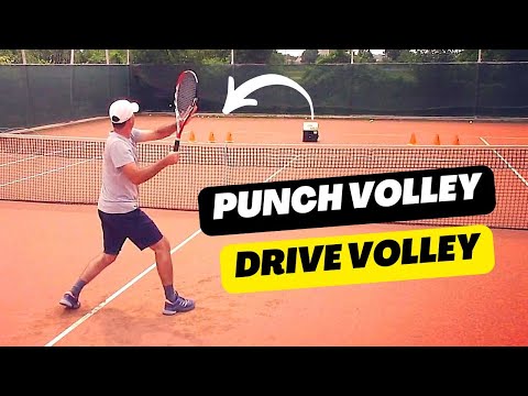 Develop Winning Shots with Punch & Drive Volley (Advanced) Tennis Drill