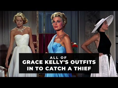 All of GRACE KELLY'S Outfits in TO CATCH A THIEF (1955)