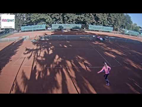 Bejlek vs. Brabcová R48 kurt 2 28 9 2018 TC Chrudim A5 Cup 2018 starší žačky