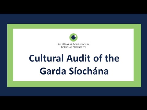 Cultural Audit of the Garda Síochána Event 