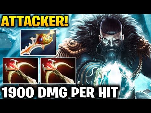 Attacker! Kunkka Typical 1900 Damages Per Hit Dota 2 7.18