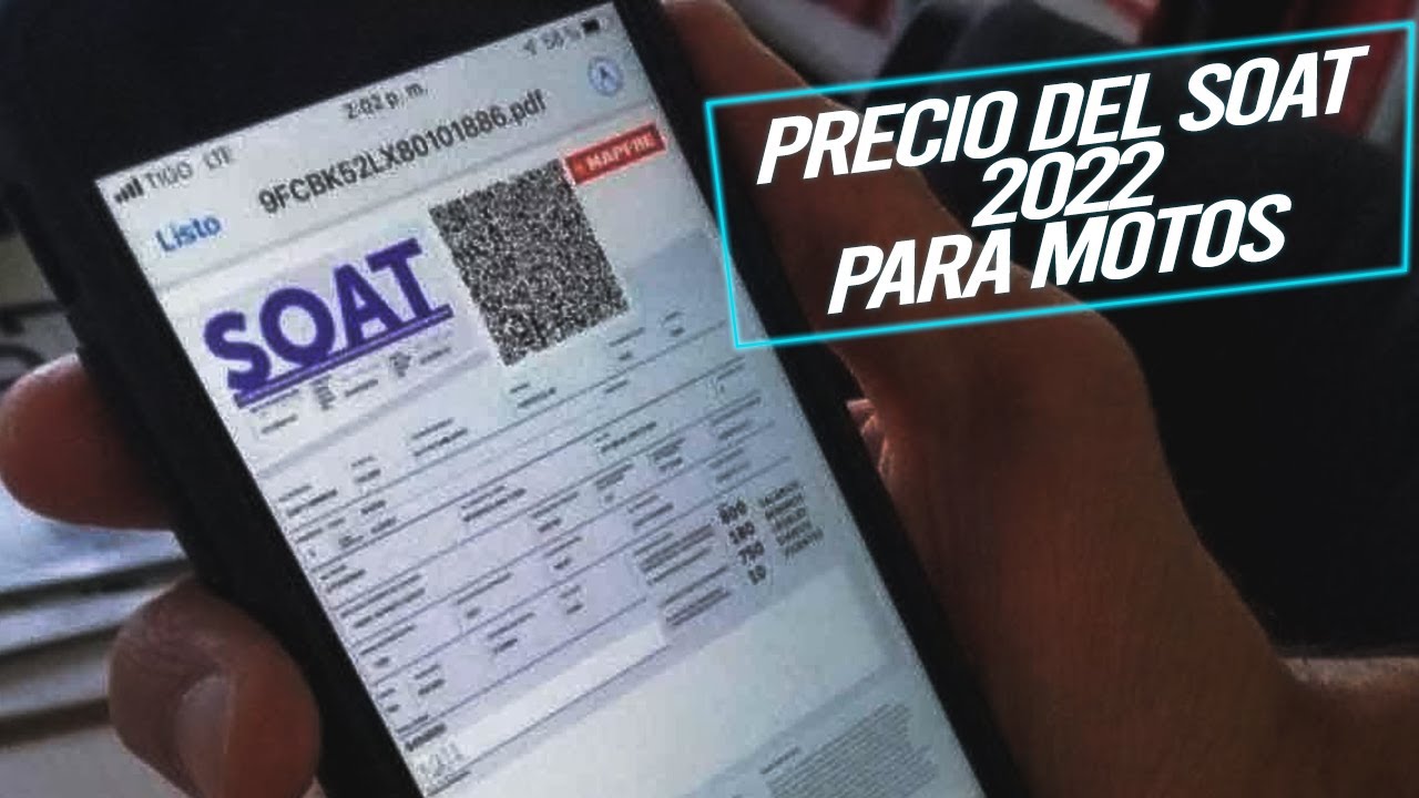 Precio del SOAT para este 2022 para MOTOS (QUE COSA MAS CARA PARCE)😥😥😥