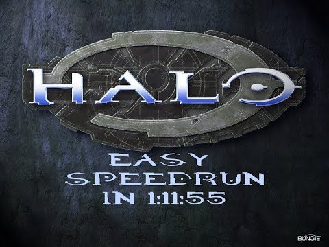Halo: CE Easy Speedrun in 1:11:55