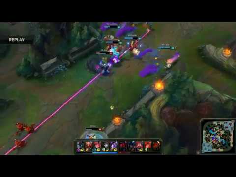 Faker (Zoe) One shot Uzi (Miss Fortune) | Korea vs China 2017 All-Stars Event Day 3