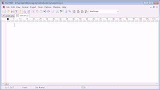 jQuery Tutorial - 11 - Introduction to Selectors