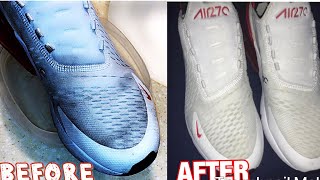 how to wash nike air max 270