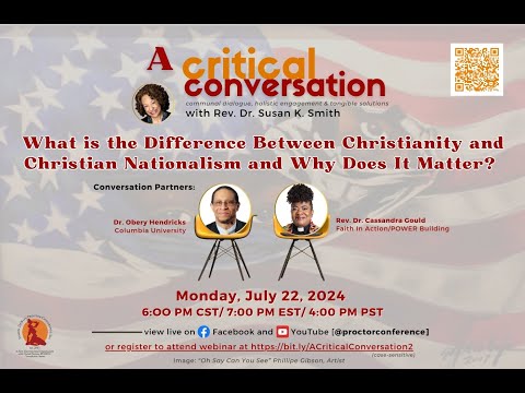 7/22/24 - What is the Difference Between Christianity and Christian Nationalism and Why Does It Matter?