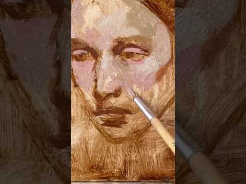 Master ALLA PRIMA Oil Painting Techniques with Ease! #portrait