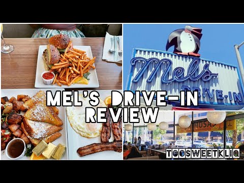 MELHOR café da manhã em Los Angeles?! | Mel's Drive-In Food Review | Too Sweet Kliq Adventures