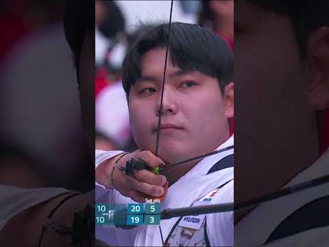 Kim Woojin vs Lee Woo Seok – Olympic Champions Face Off in Archery