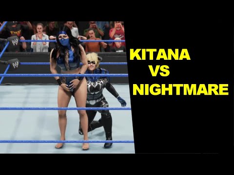 WWE 2K19 Kitana vs Nightmare - Extreme Rules