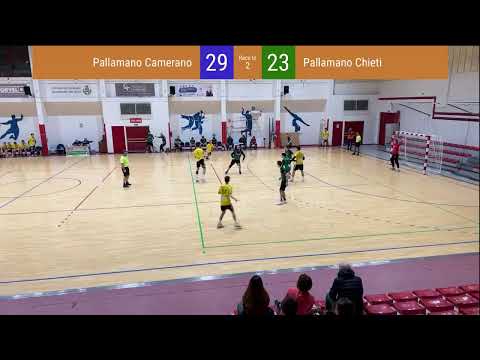 SERIE B GARA 12 Pallamano Camerano - Pallamano Chieti