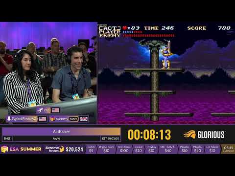ActRaiser [Any%] by sYn - #ESASummer24