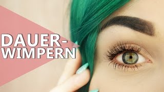 DAUERWIMPERN Aufkleben + Tipps I SarahSorceress