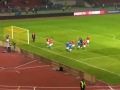 Magyarország - San Marino 8-0, 2010 - Meccs végi ünneplés