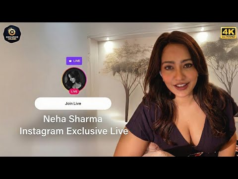 Neha Sharma Instagram Exclusive Live 
