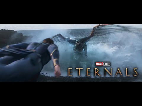 Ikaris Vs Deviants - Fight Scene | ETERNALS (NEW 2021) Movie CLIP 4K