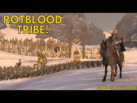 ROTBLOOD TRIBE FACTION MODSHOWCASE! Total War: Warhammer 3!