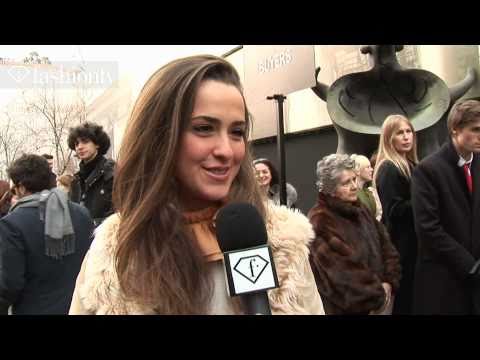 Alberta Ferretti Fall 2011 F People Milan Fashion Week | FashionTV - FTV.com